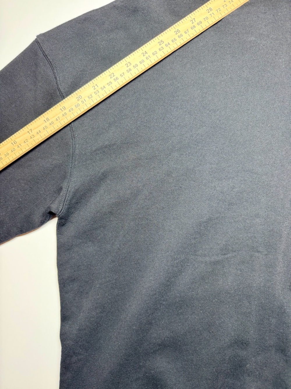 Old Navy Black Heavyweight Oversized Full‑Zip Fleece Hoodie Men’s Size S - Picture 9 of 9